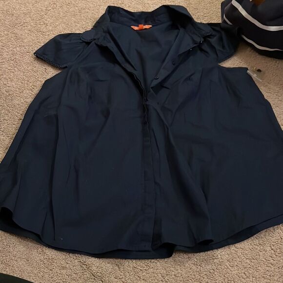 ModCloth button down blouse 1x - Picture 2 of 7